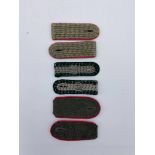 WW2 - Allemagne - Lot de 3 paires d'épaulettes