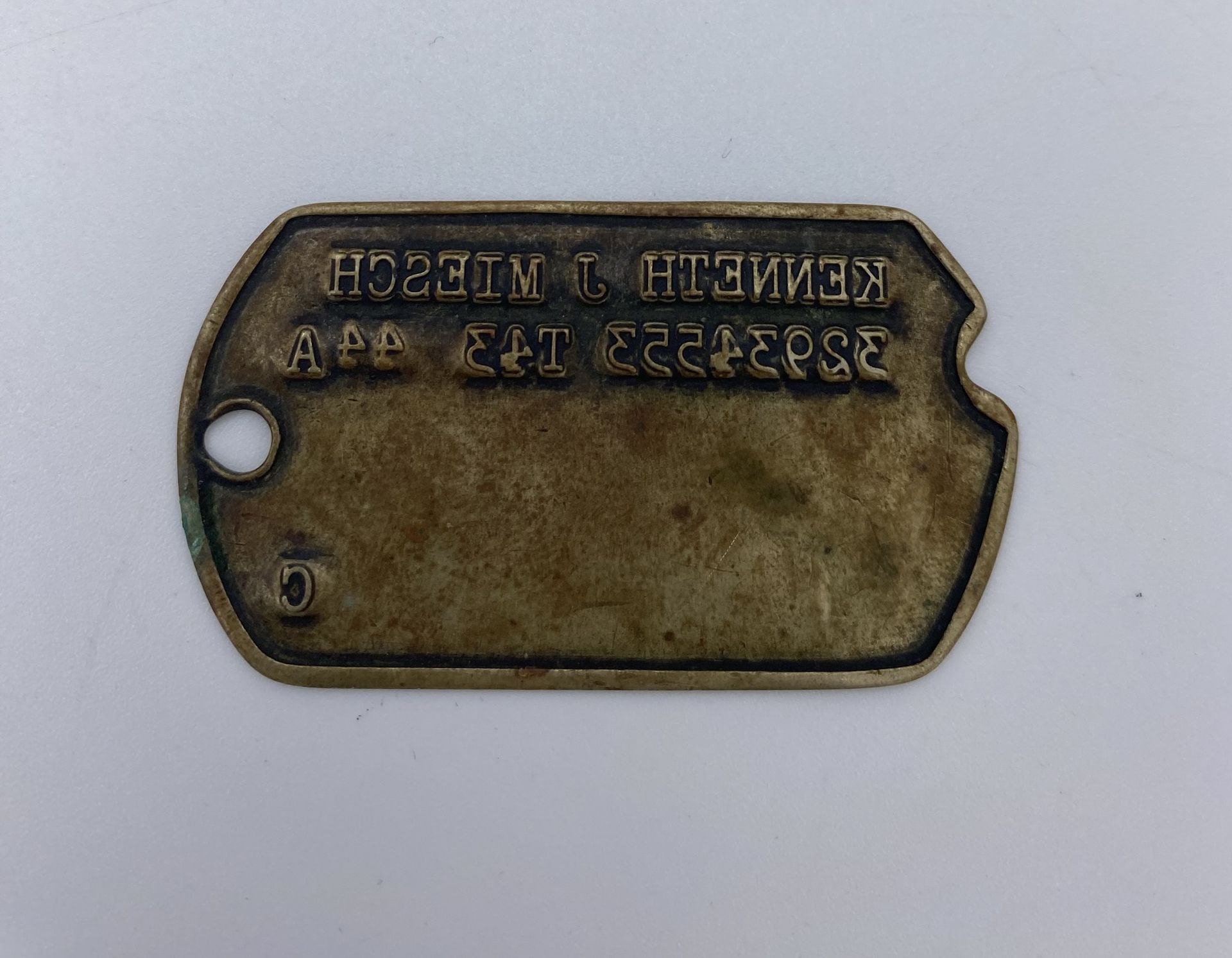 WW2 - US - Dogtag - Bild 2 aus 2