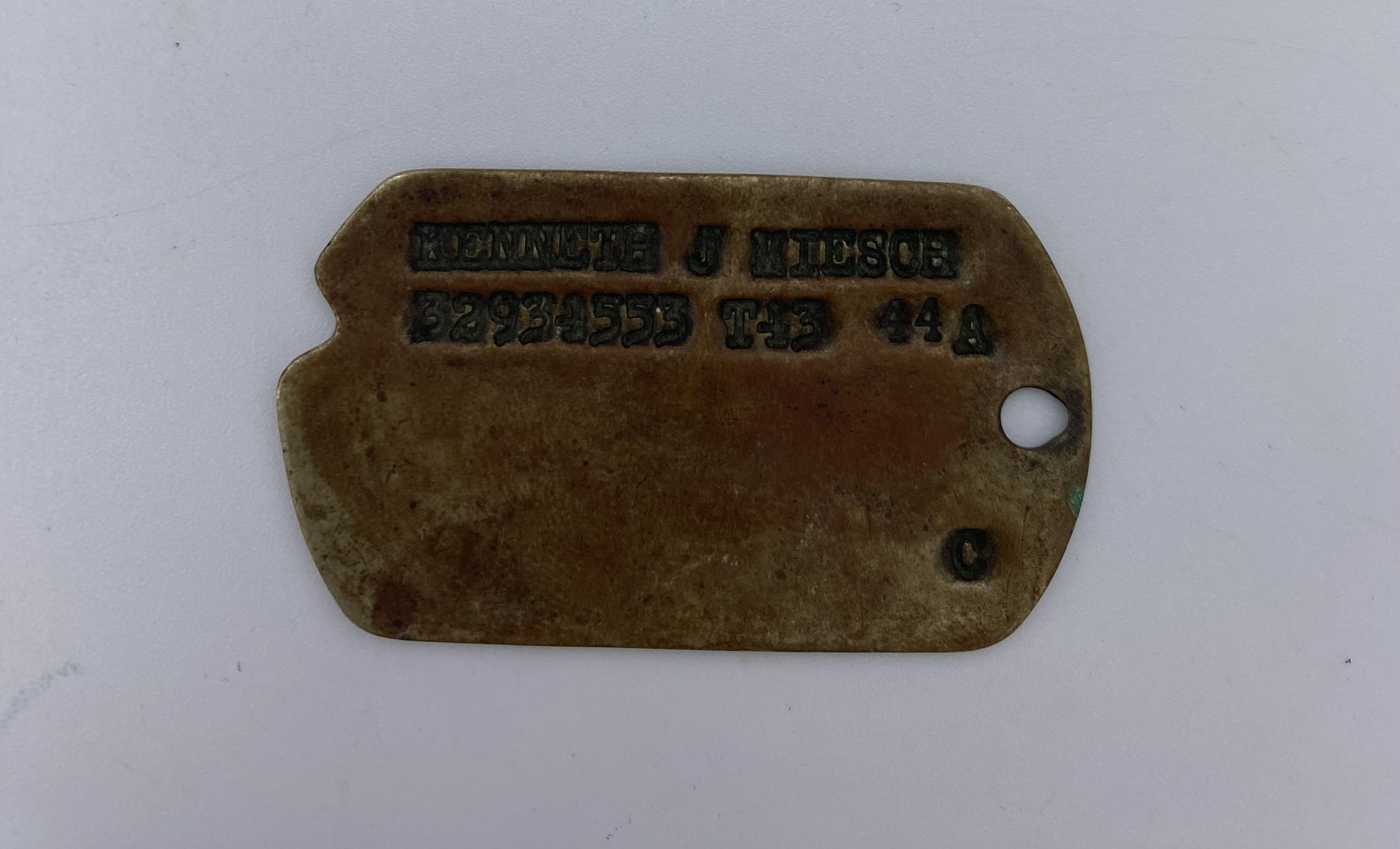 WW2 - US - Dogtag