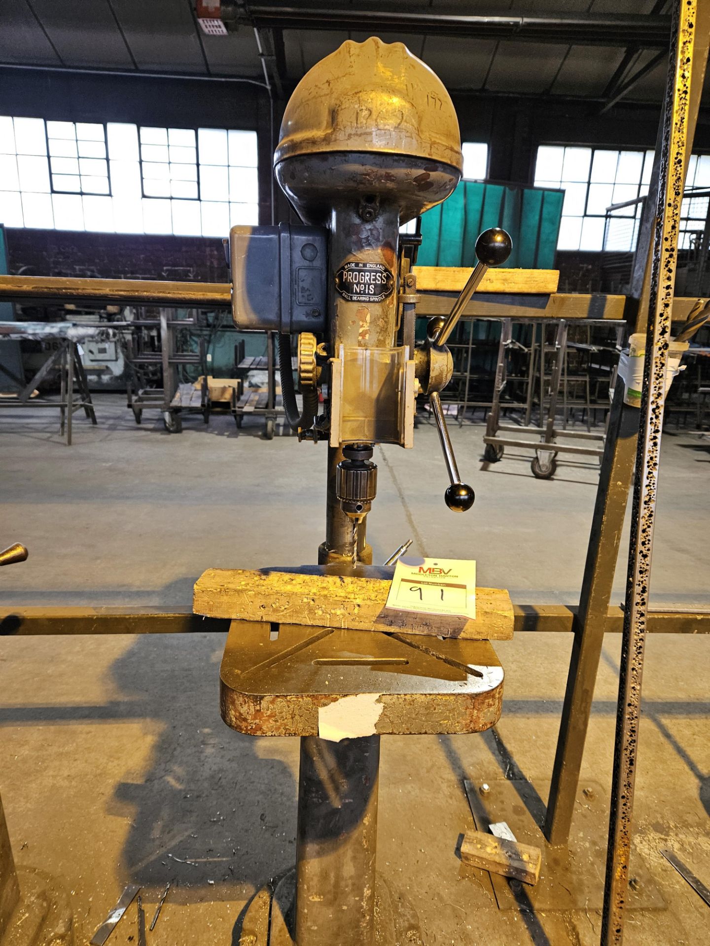 Progress Spindle Pillar Drill