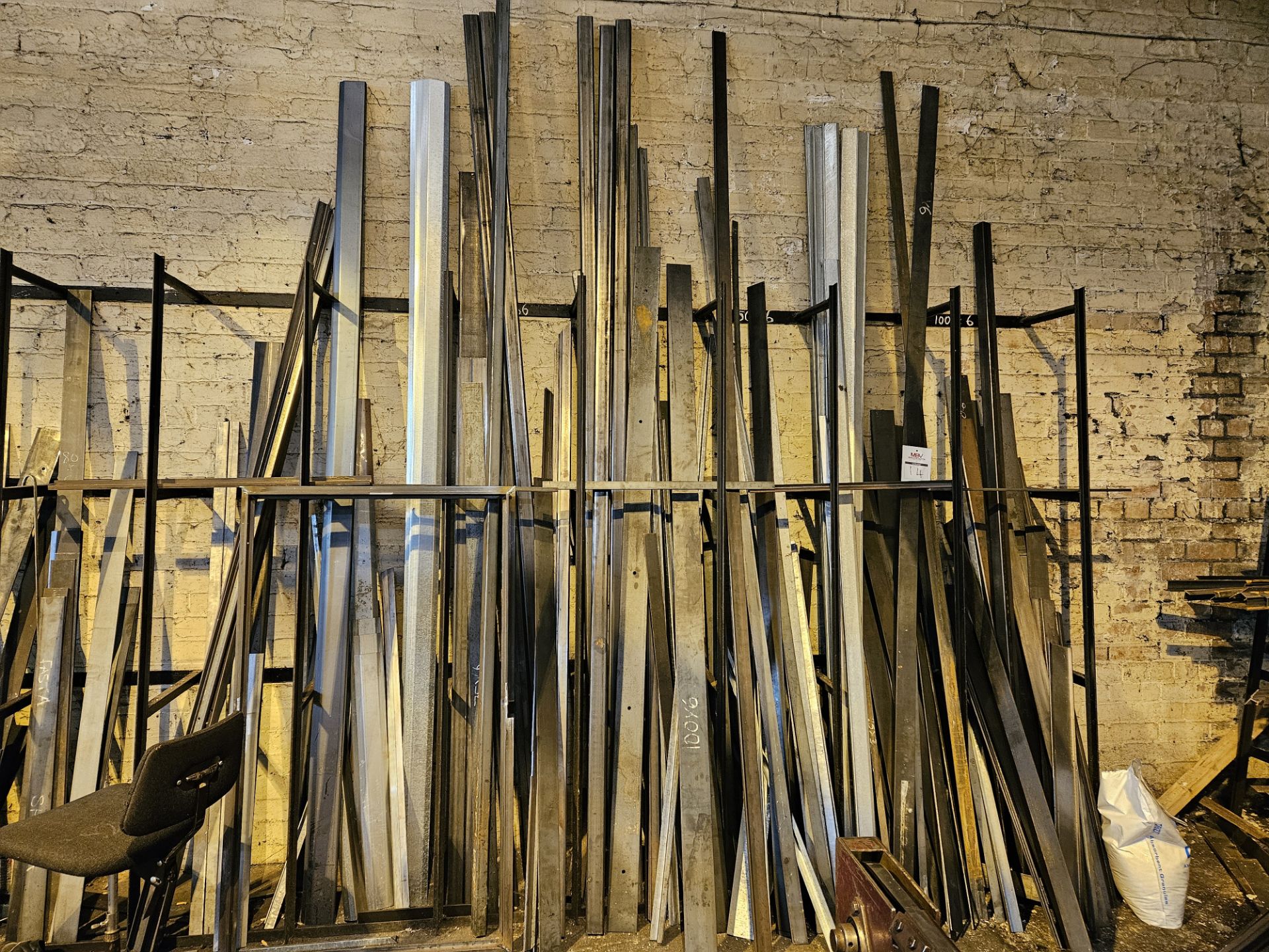 Assortment Of Different Cuts Of Steel Frames