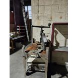 Steel Table Workbench And Manual Press