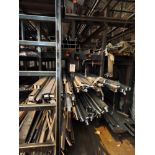 4 Bays Of Assorted Steel Frame, Various Shapes Lengths And Cuts