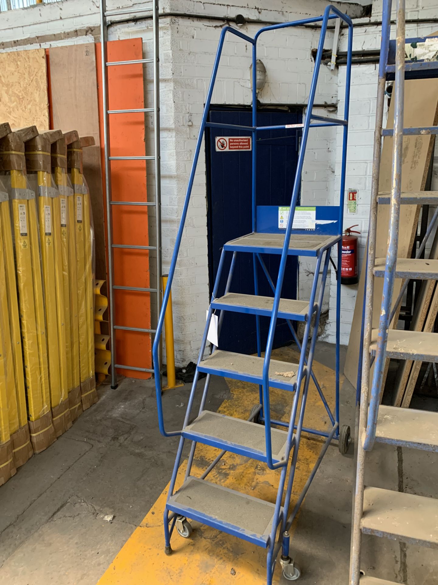 Set of 5 Step Library Ladders