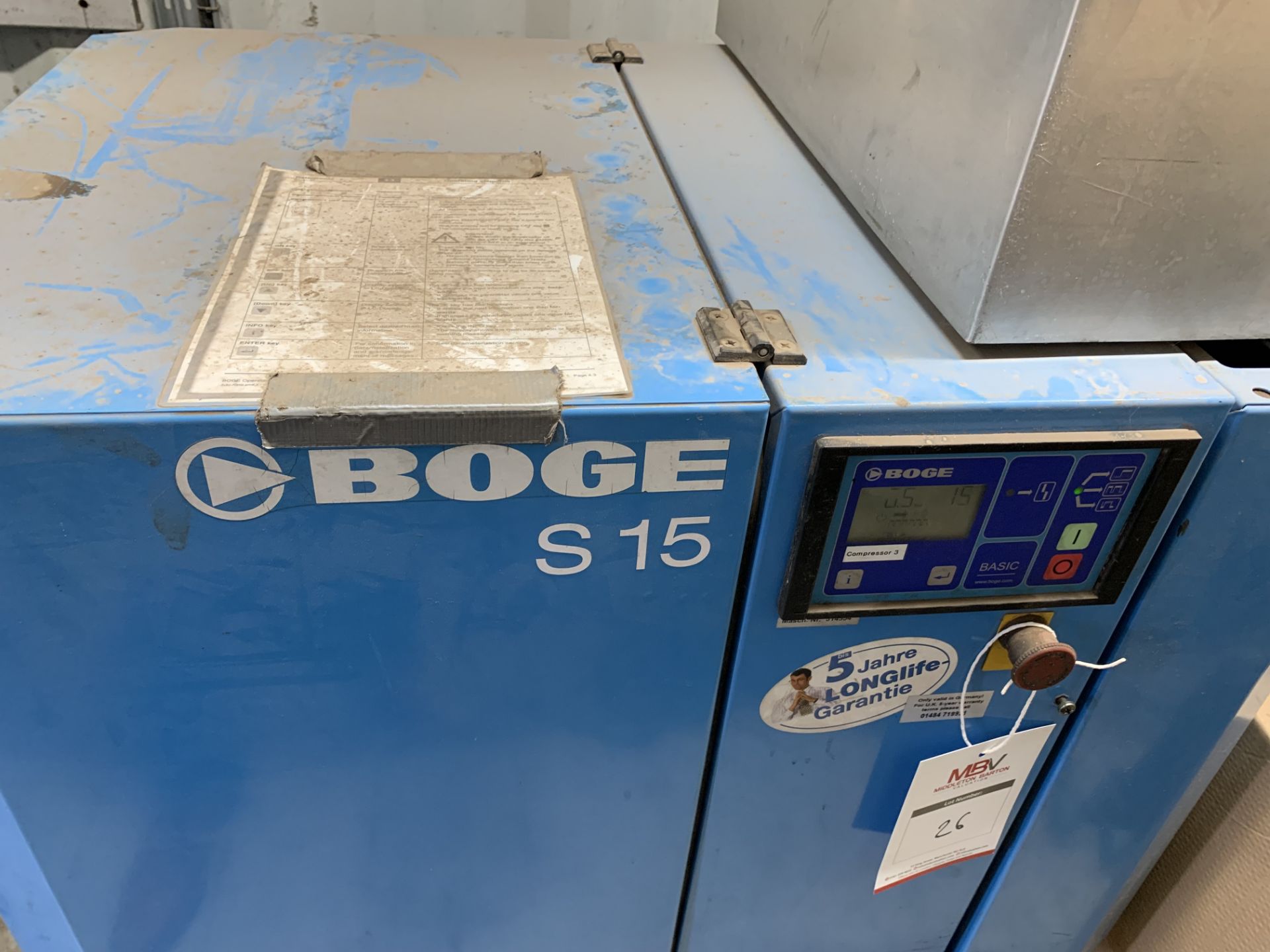 Boge S15 Compressor - Image 2 of 2