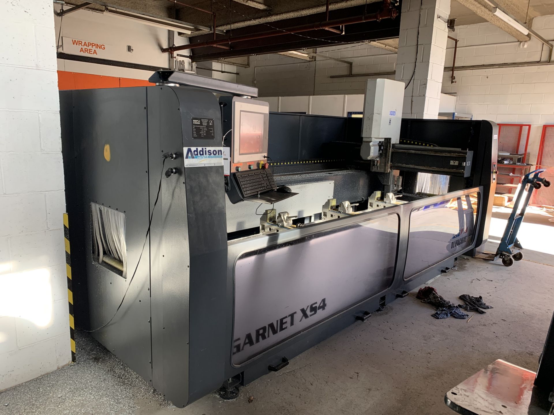 (2018) Ozcelik Machine Co. Garnet XS4 CNC Controlled Profiling Machining Centre, 4 Axis - Image 4 of 4