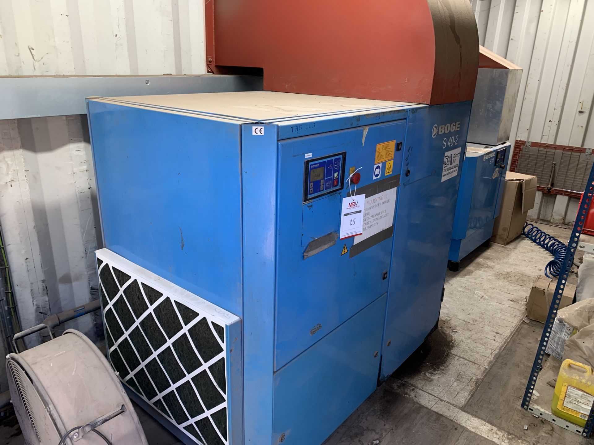 Boge S40-2 Compressor