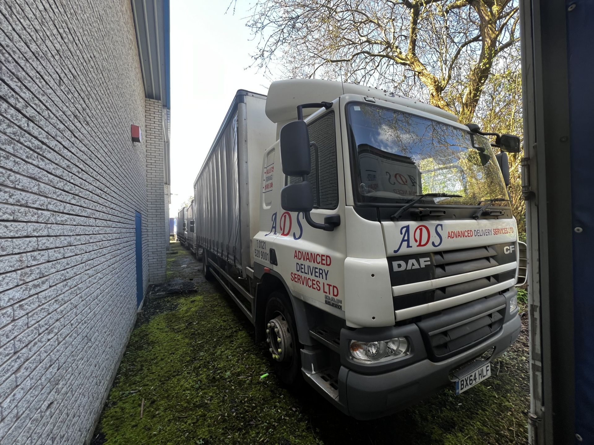 (2014) DAF FA CF65.220 18t 2-Axle Rigid Curtainside c/w Tailift, Registration BX64 HLF