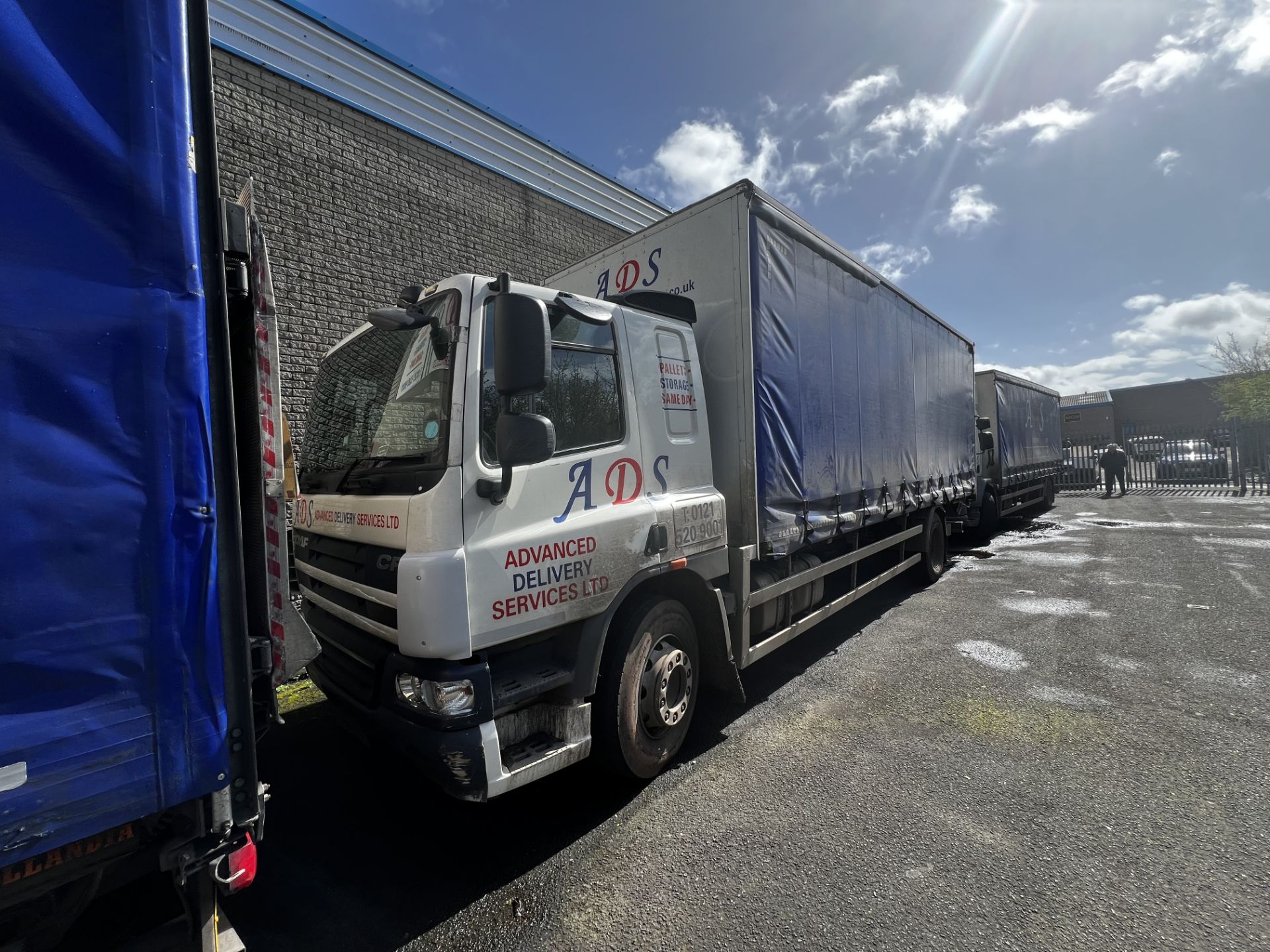 (2011) DAF FA CF65.220 18t 2-Axle Rigid Curtainside c/w Tailift, Registration BF61 KKH