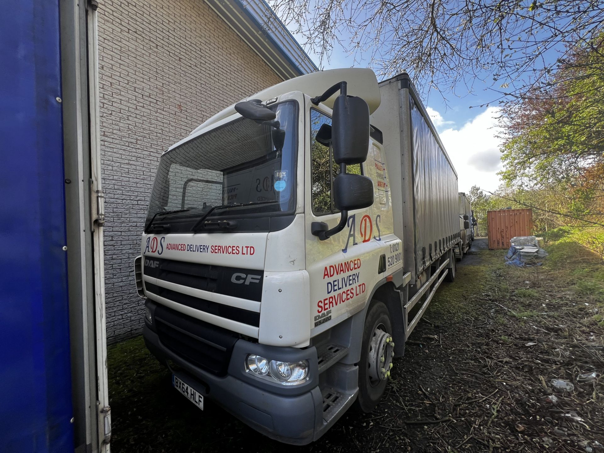 (2014) DAF FA CF65.220 18t 2-Axle Rigid Curtainside c/w Tailift, Registration BX64 HLF - Image 6 of 6