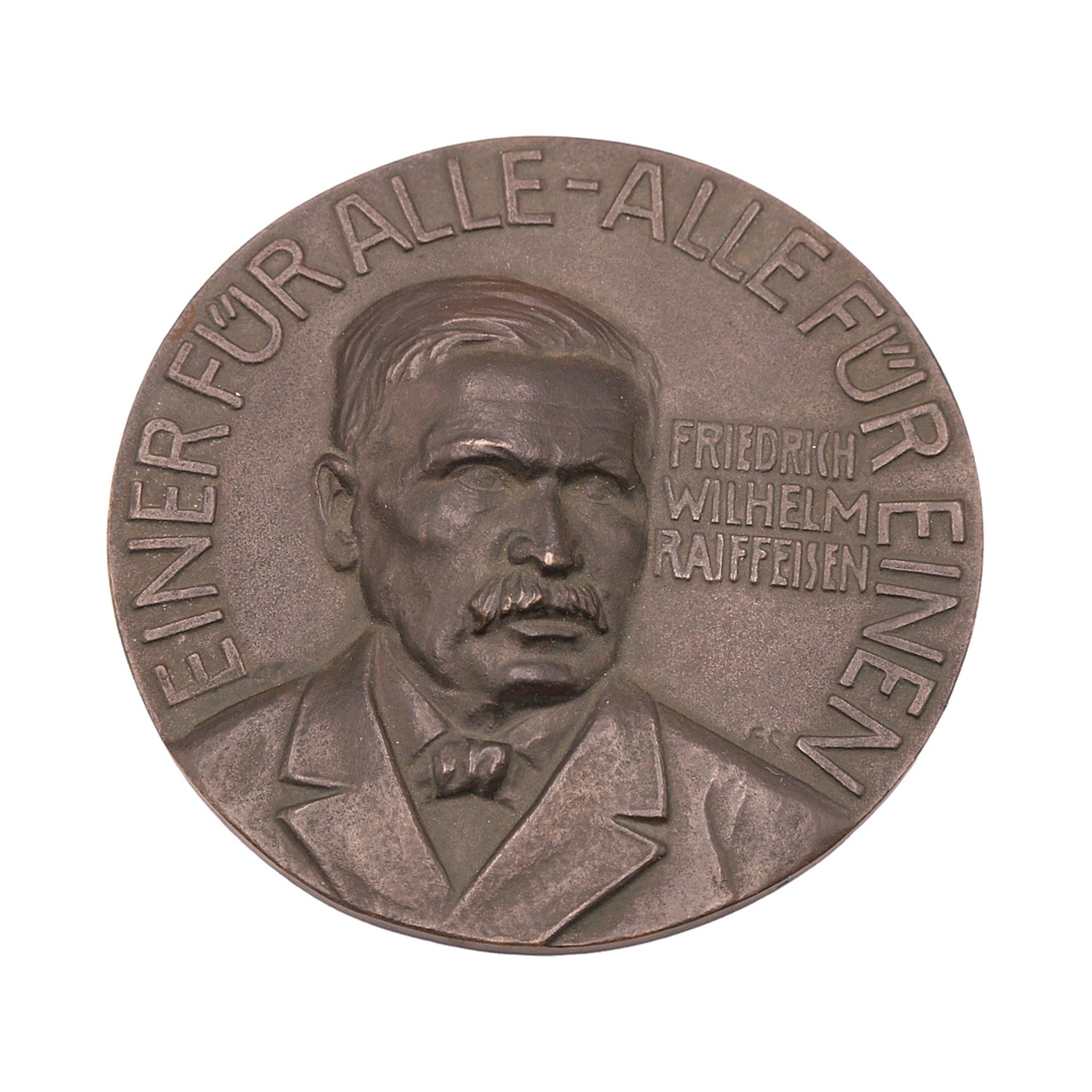 Paar Medaillen R. Rexerodt & F.W. Raiffeisen,  1935 - Bild 4 aus 7