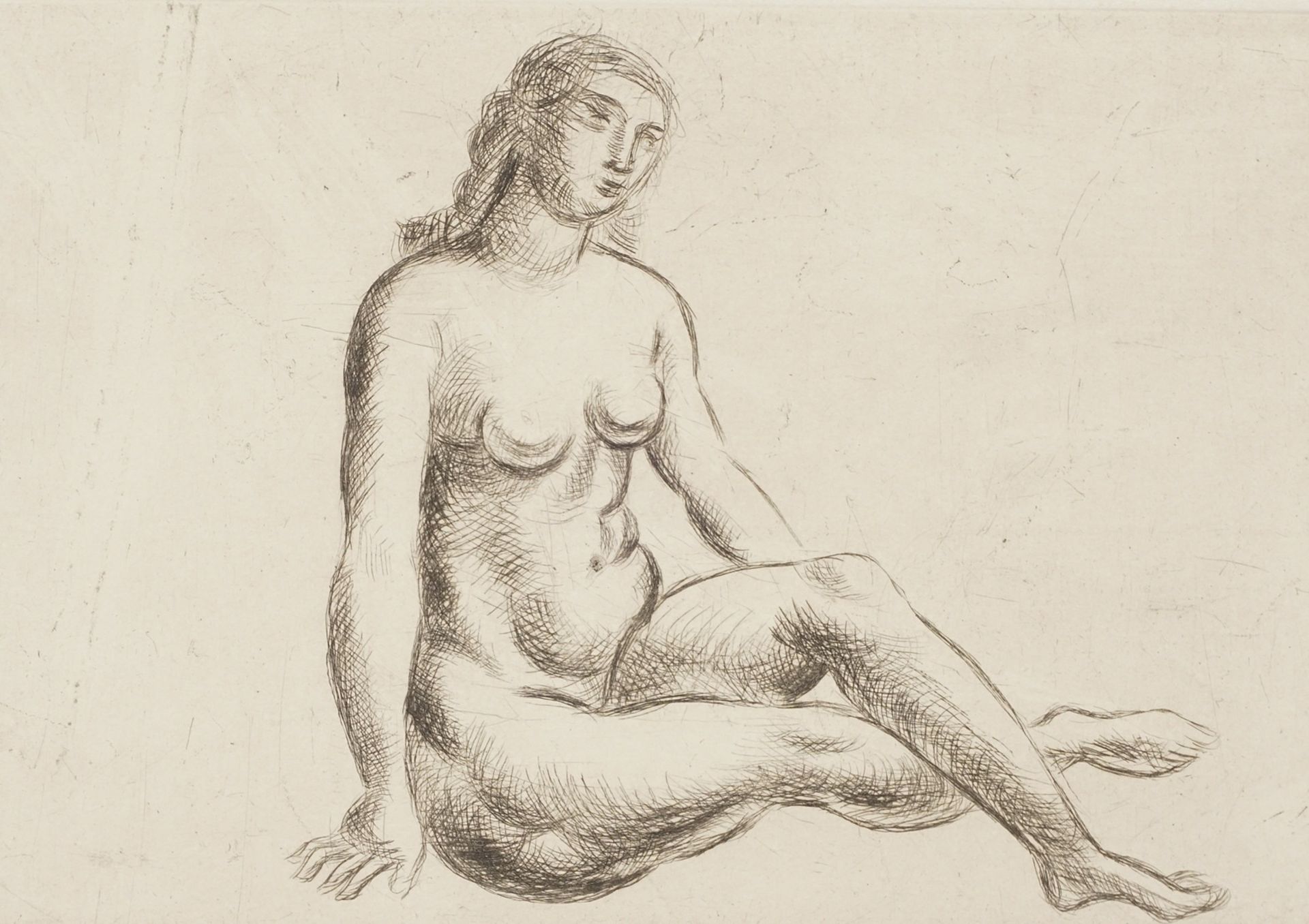 André Derain (1880-1954), Seated Female Nude