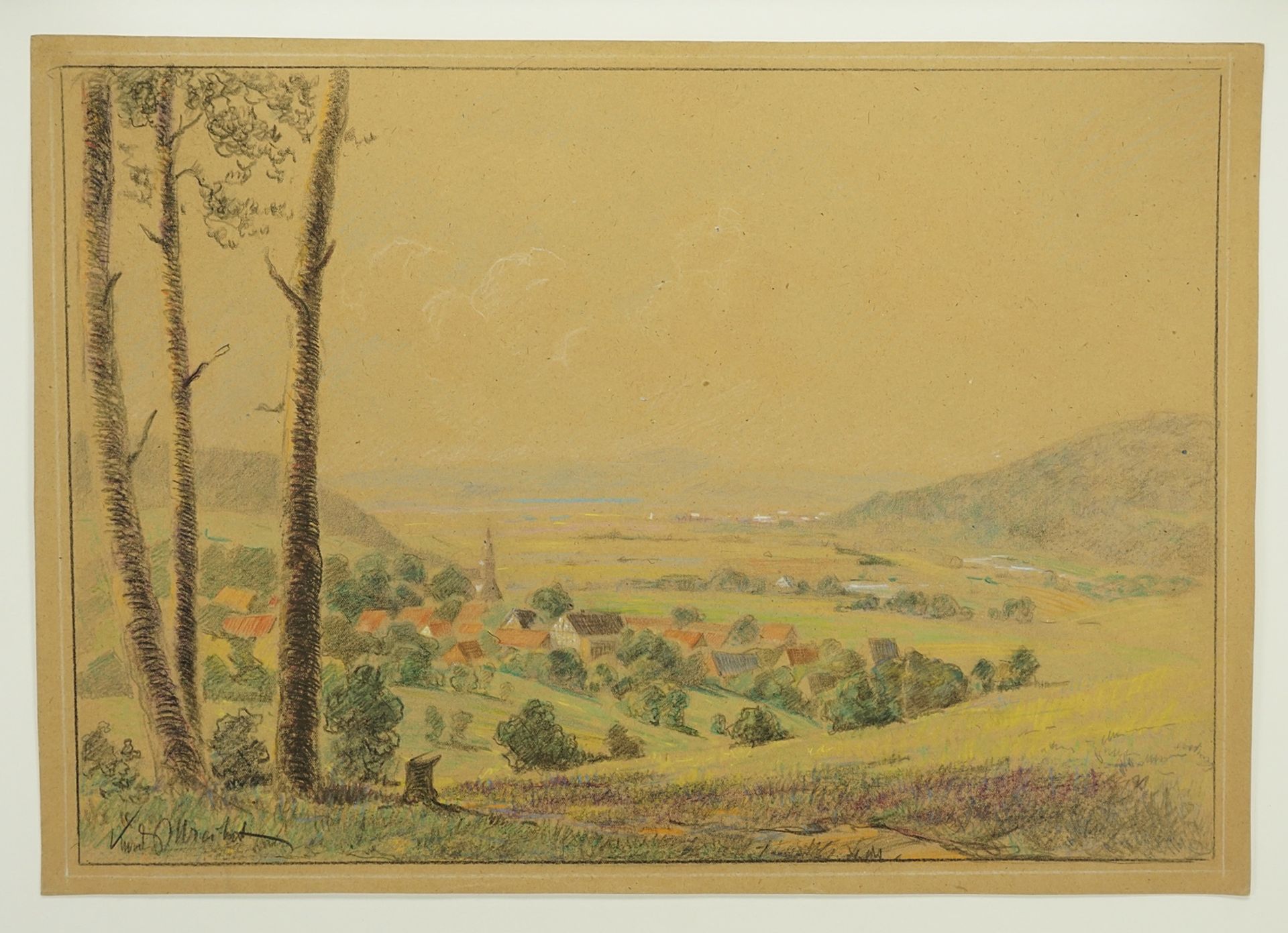 Kurd Albrecht (1884-1964), Hessian Landscape - Image 3 of 4