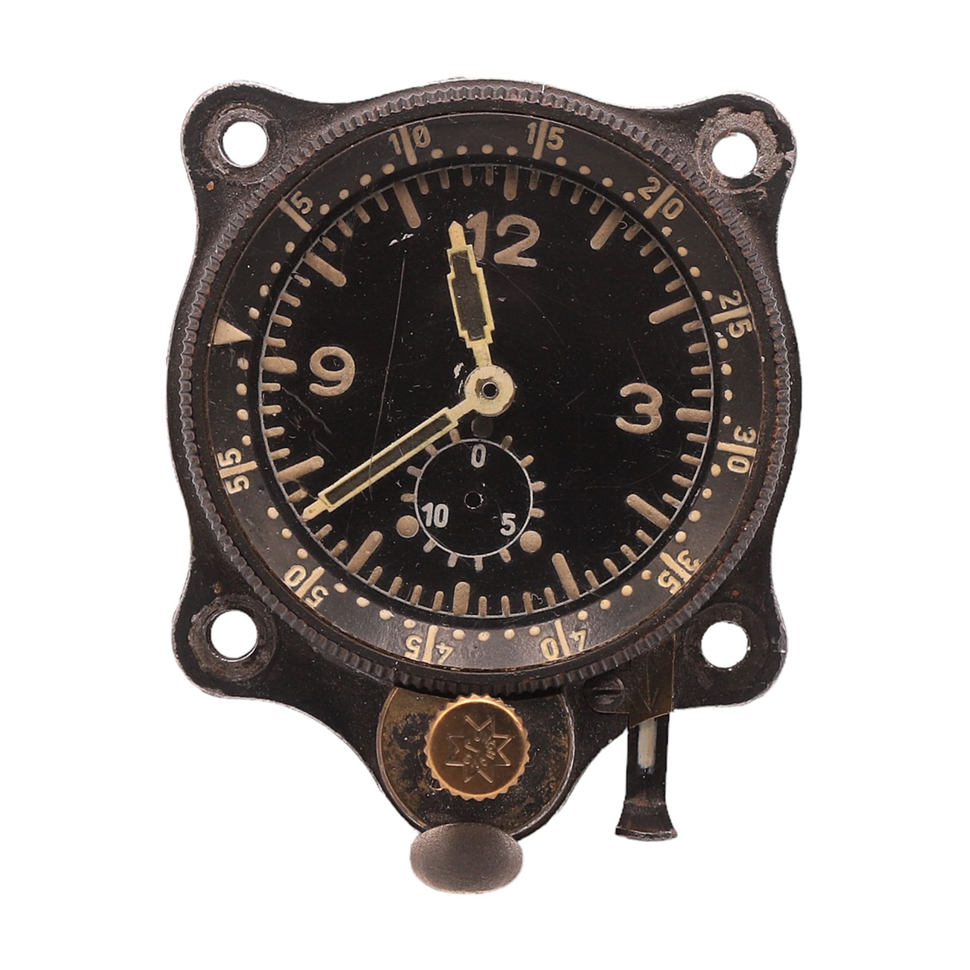 Junghans Luftwaffe Cockpit Clock J30 BZ, circa 1940
