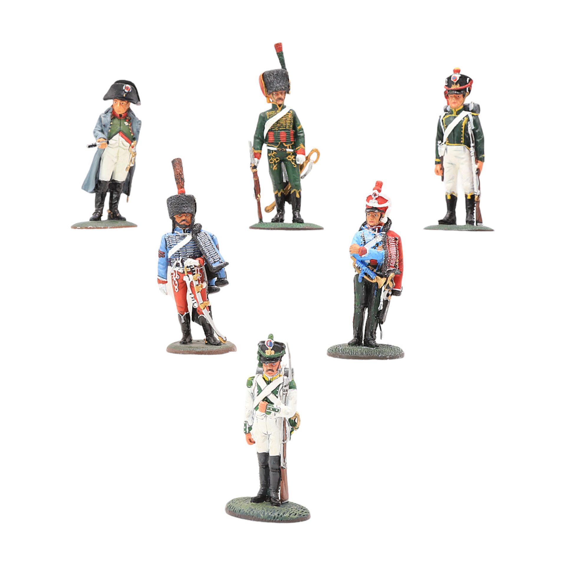 20 Miniaturfiguren französischer Soldaten, Befreiungskriege / Völkerschlacht - Bild 2 aus 4