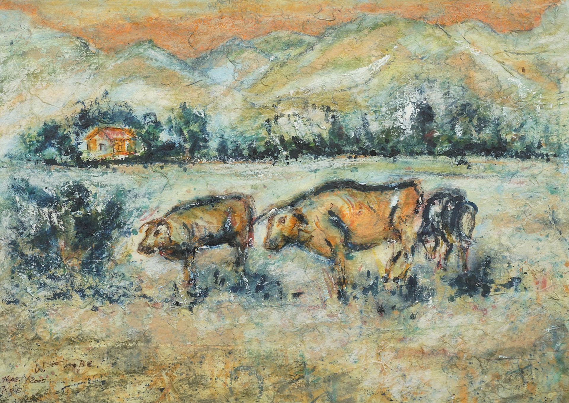 Wolfgang Große, The Poor Farmer, his Cows