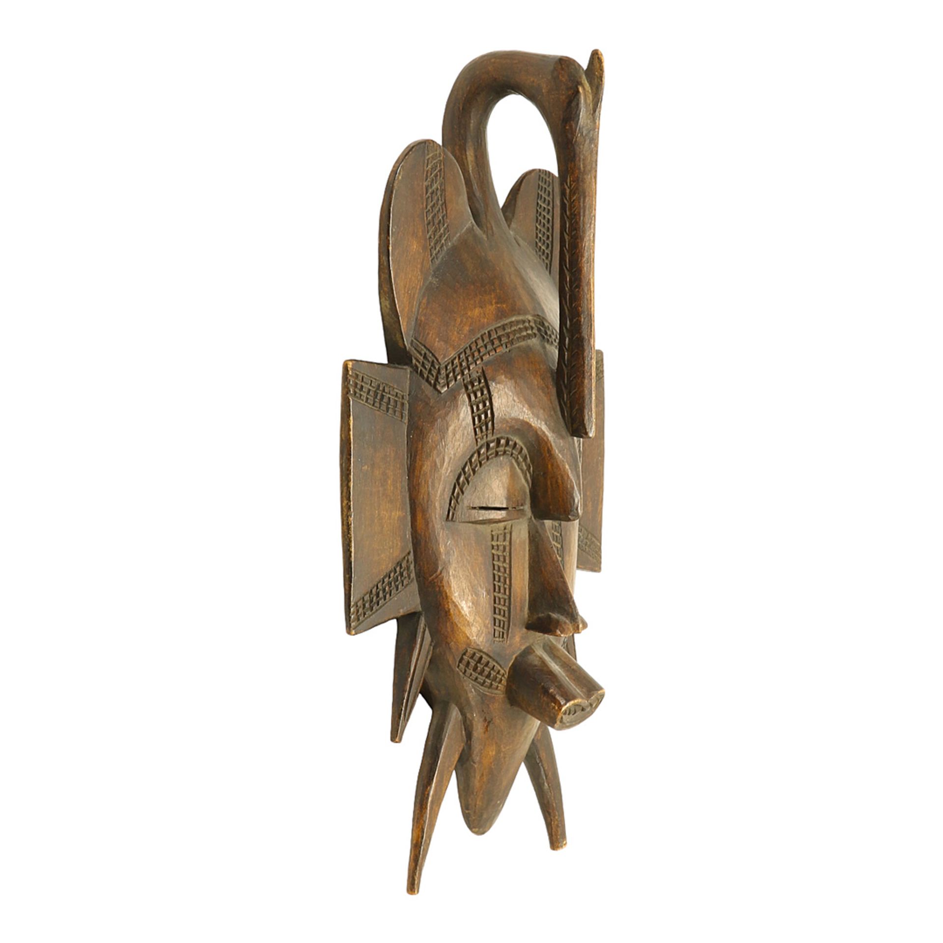 Three African masks - Image 3 of 5
