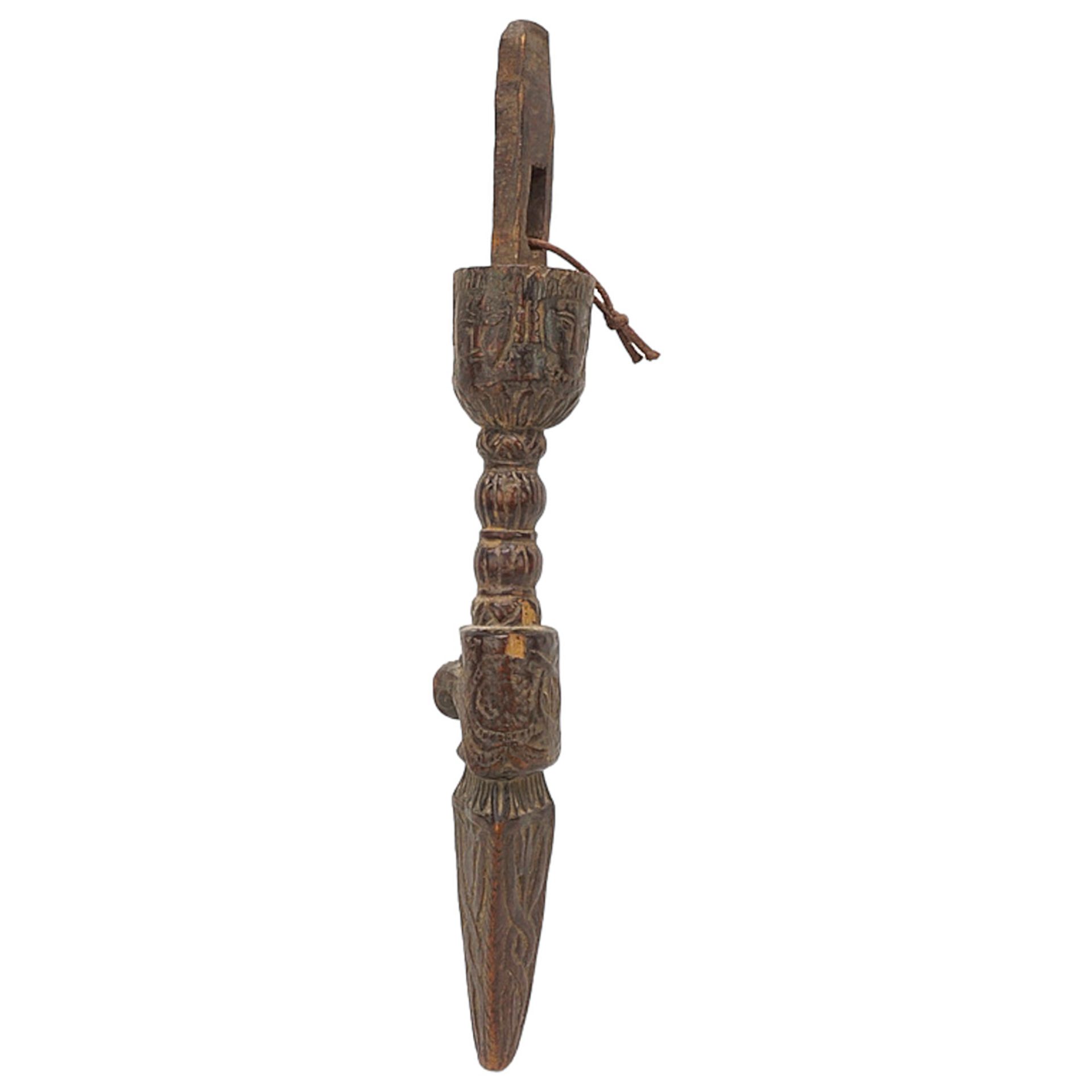 Phurba / Ritual Dagger, Tibet / Nepal, 19th century - Image 2 of 4