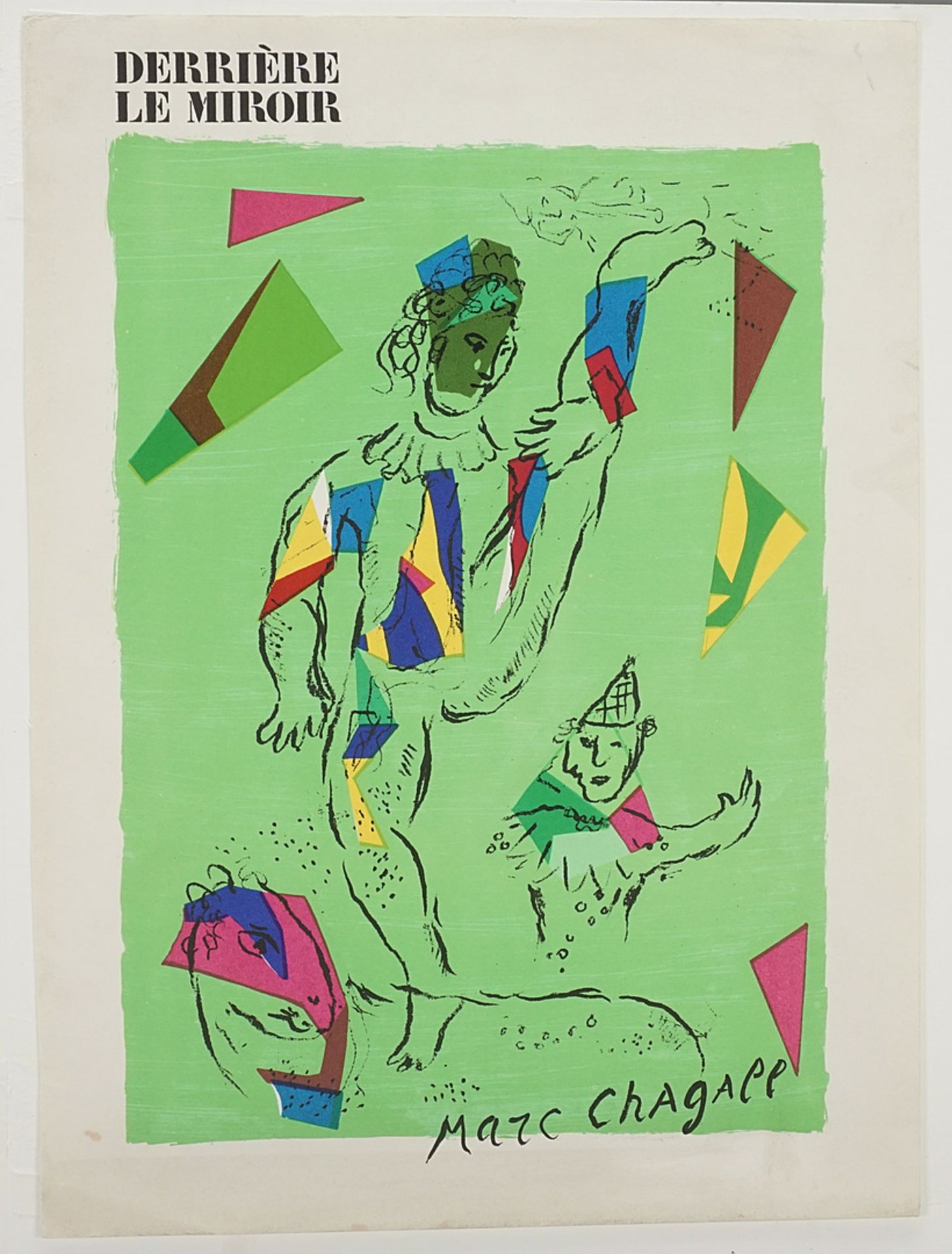 Marc Chagall,  "L´Acrobate vert" (Der grüne Akrobat) - Bild 3 aus 4