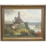 Richard Starcke,  "Burg Hornberg am Neckar"