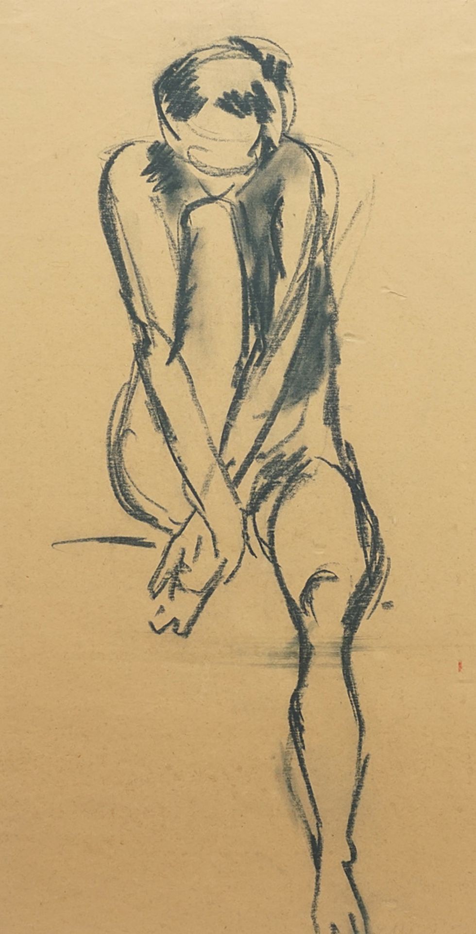 Seated Female Nude