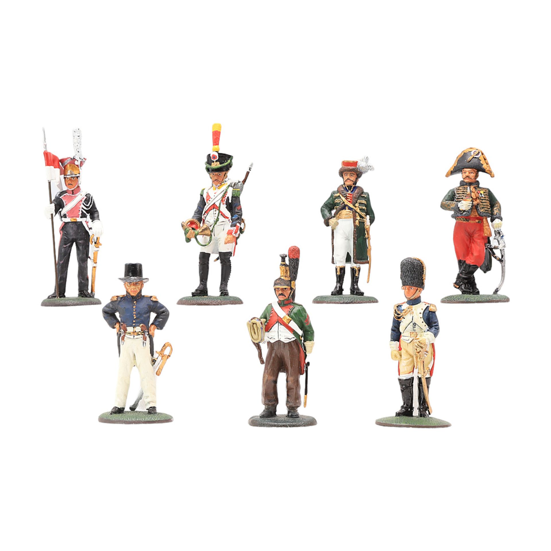 20 Miniaturfiguren französischer Soldaten, Befreiungskriege / Völkerschlacht - Bild 3 aus 4