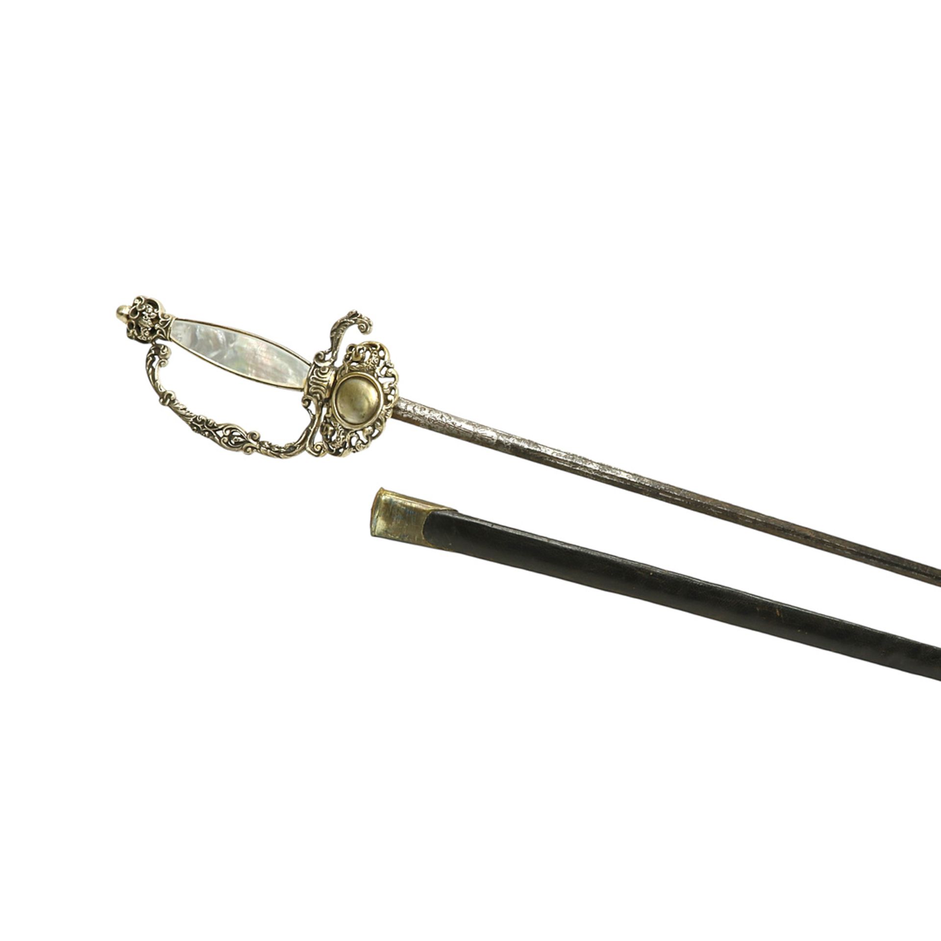 Probably a French decorative sword, around 1850