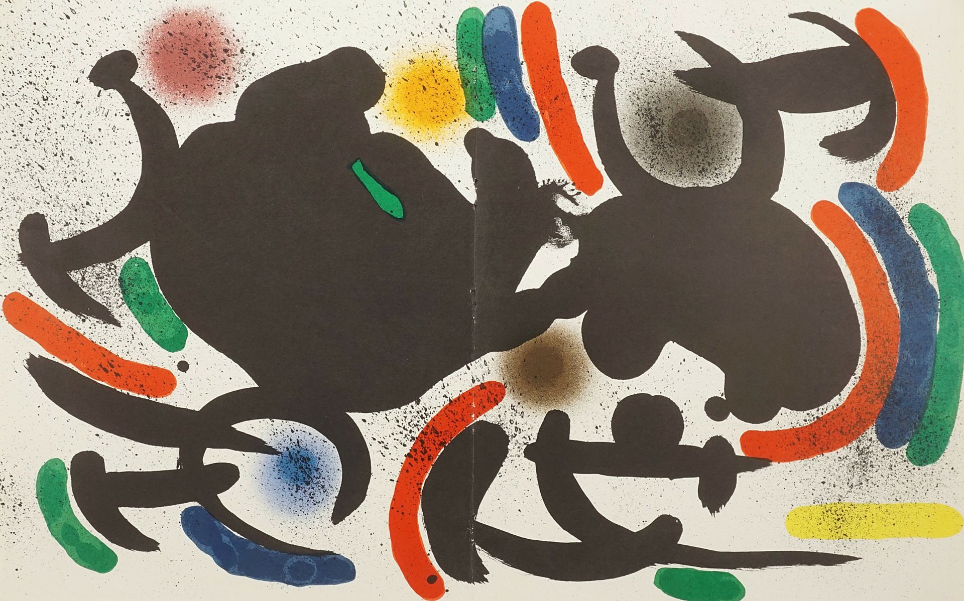 Joan Miró,  "Litografia original VII" (Originallithografie VII)