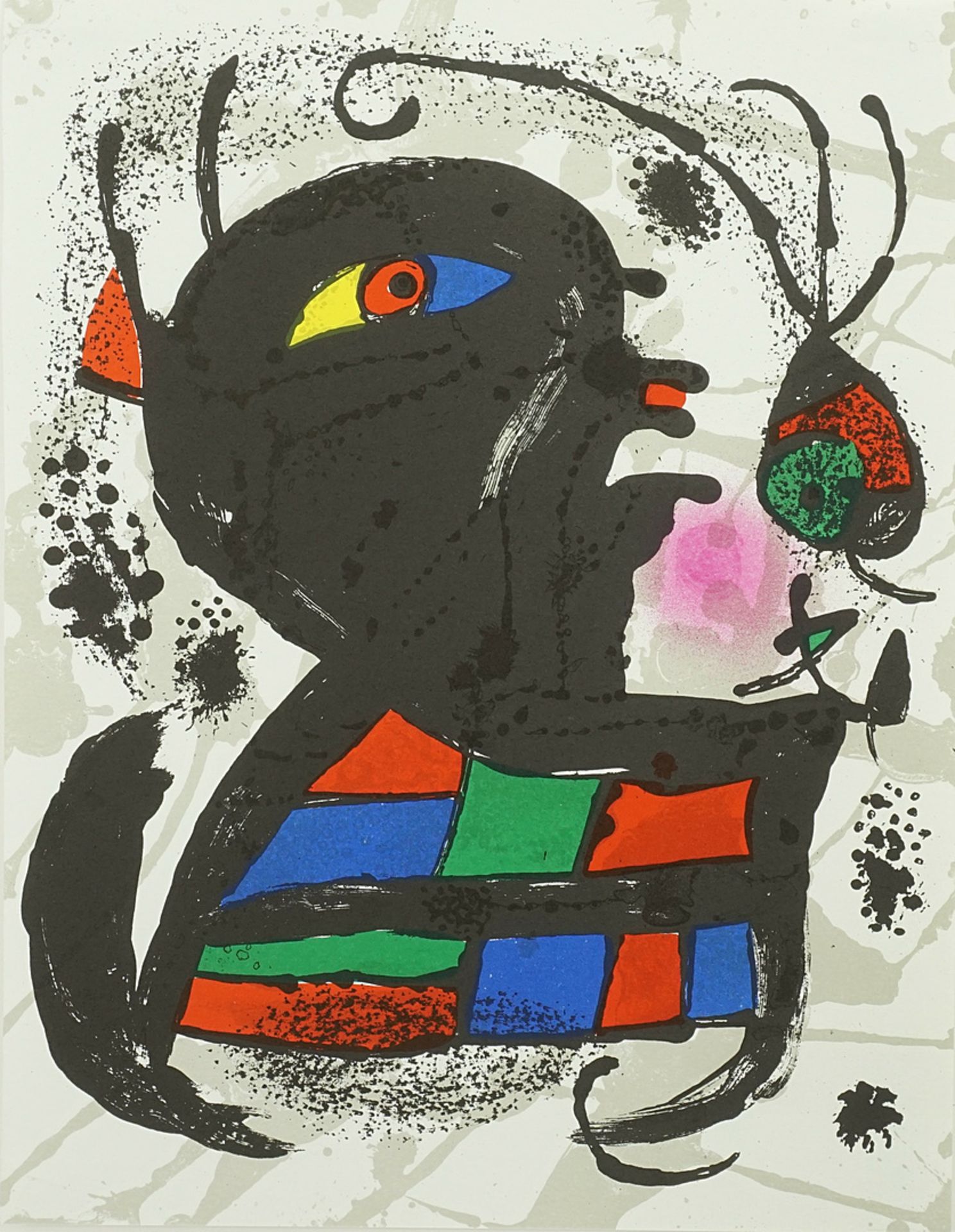 Joan Miró,  "Originallithographie V"