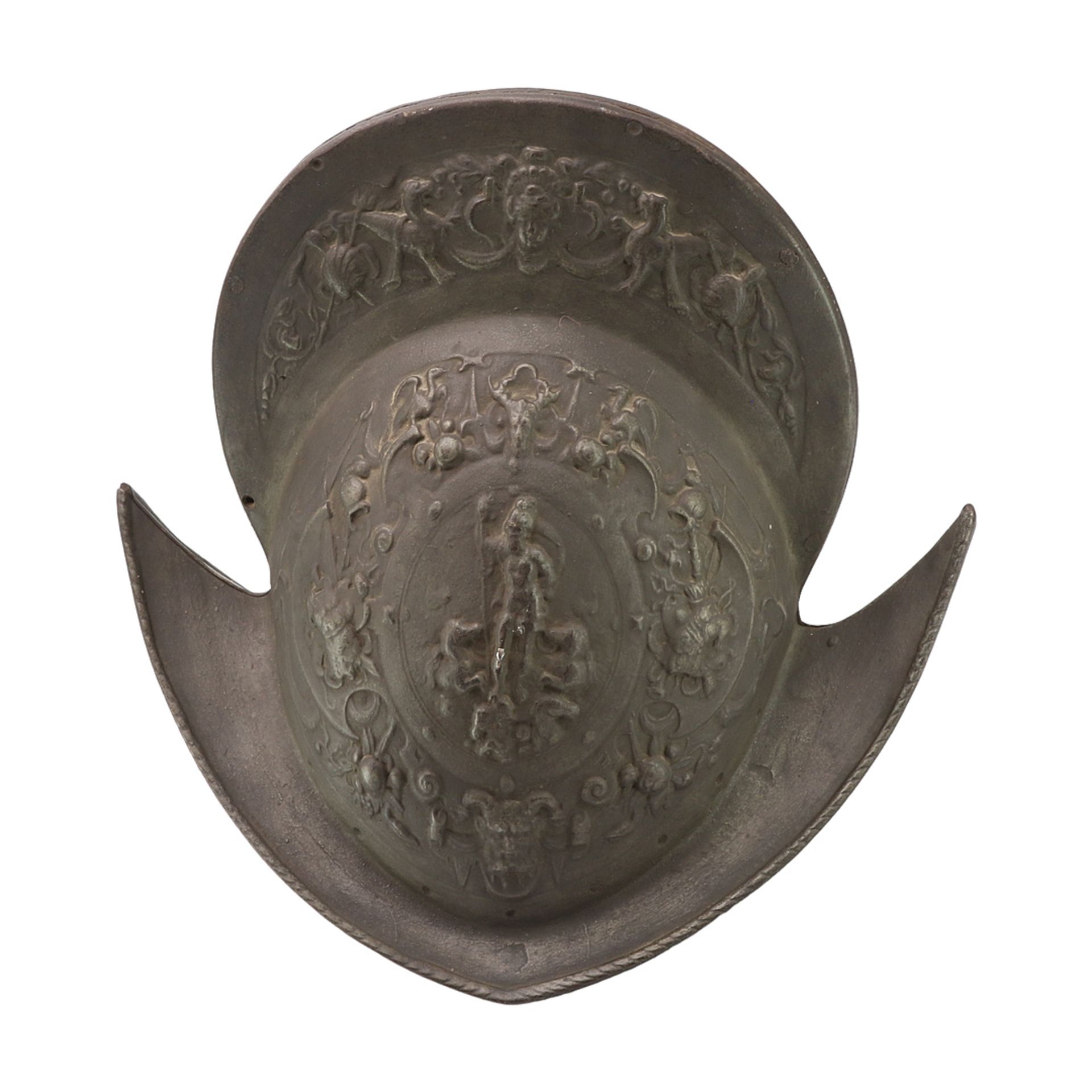 Morion (Helm), Eisengießerei, 19. Jh.