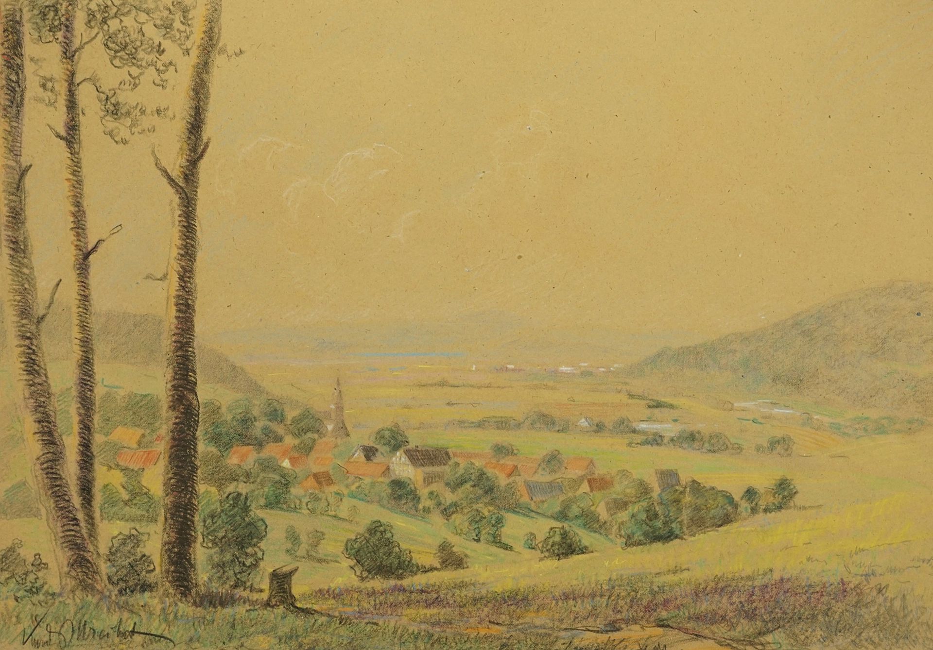 Kurd Albrecht (1884-1964), Hessian Landscape