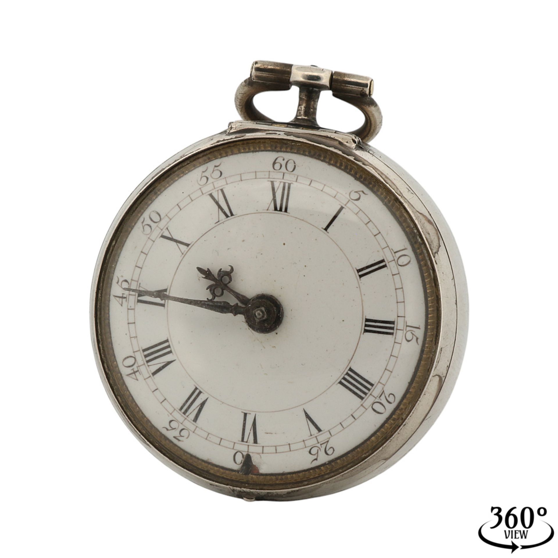 Godfrie Poy / London Spindeltaschenuhr, um 1740