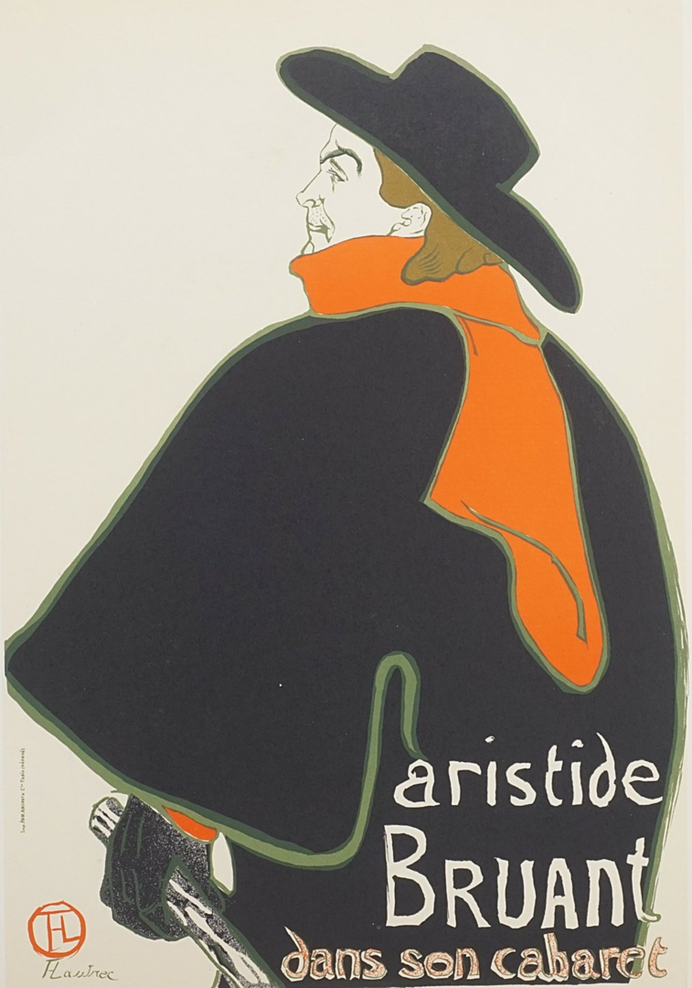 Henri de Toulouse-Lautrec (1864-1901), Aristide Bruant in his cabaret