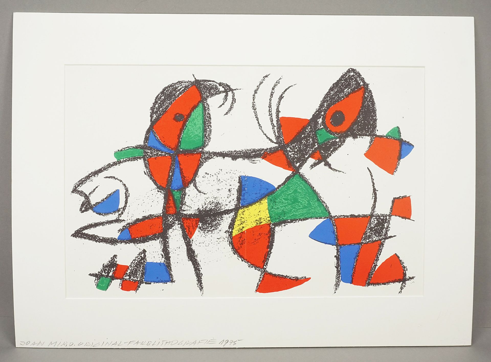 Joan Miró,  "Originallithographie X" - Bild 2 aus 4