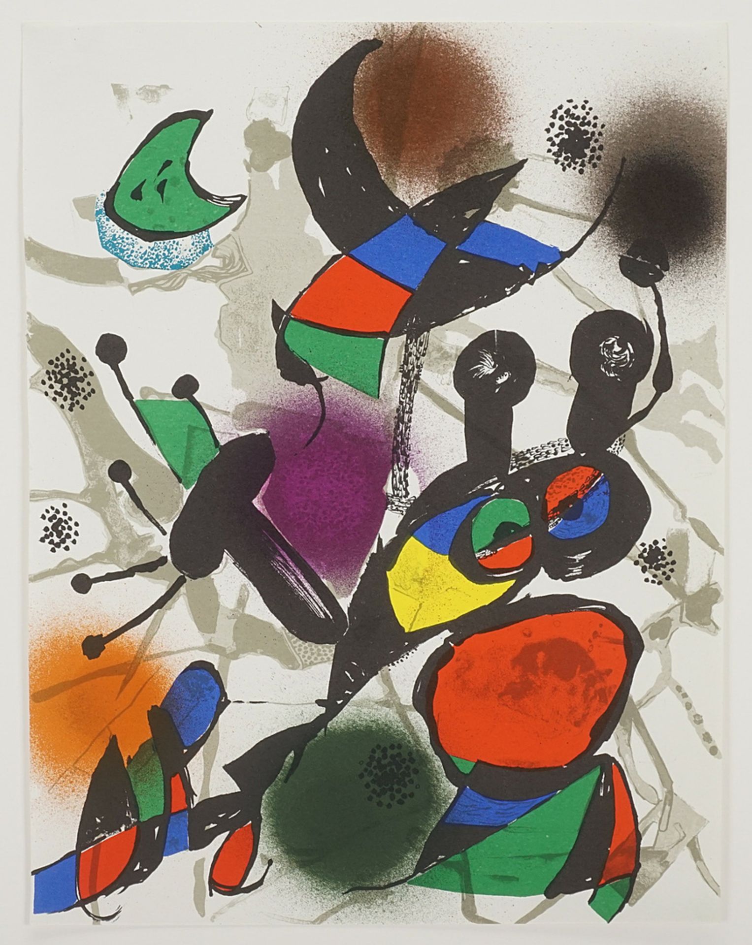 Joan Miró,  "Originallithographie II" - Bild 3 aus 4