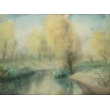 Friedrich Wilhelm Mundinger (1893-1965), River Landscape