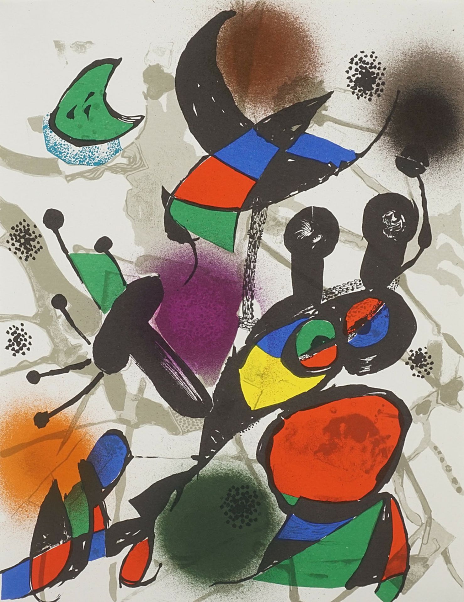 Joan Miró,  "Originallithographie II"