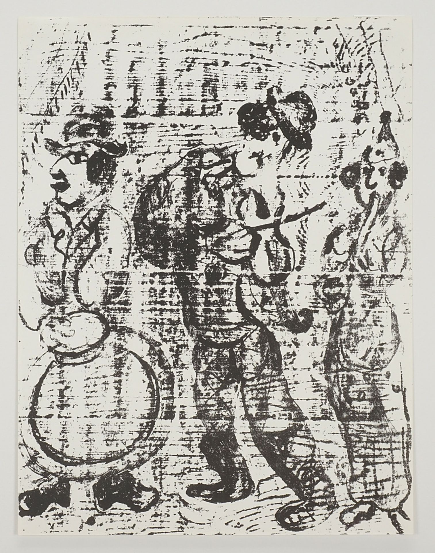 Marc Chagall,  "Les Musiciens Vagabonds" (Straßenmusikanten) - Bild 3 aus 3