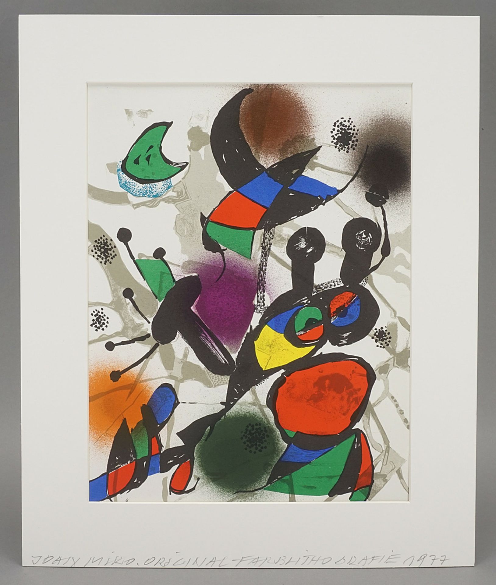 Joan Miró,  "Originallithographie II" - Bild 2 aus 4