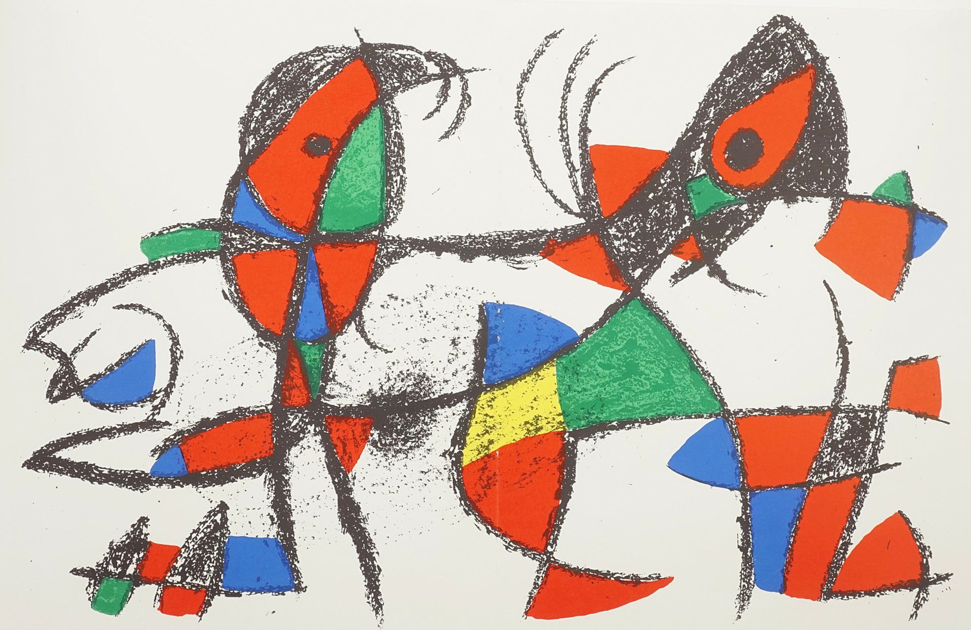 Joan Miró,  "Originallithographie X"