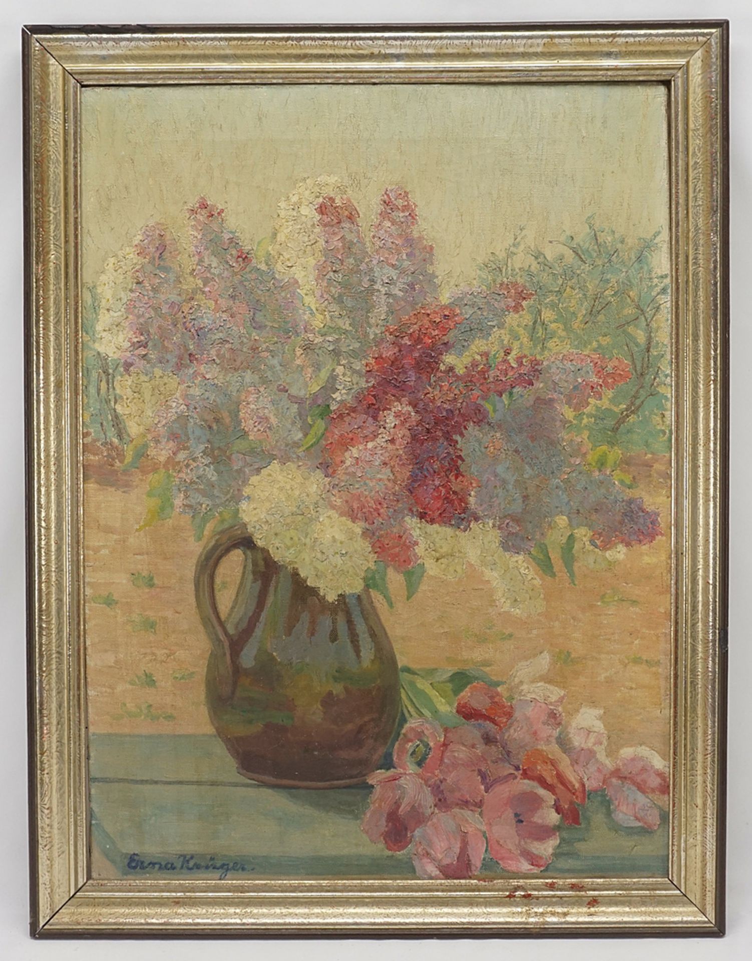 Erna Krüger (1883-1973), Flower still life - Image 2 of 4