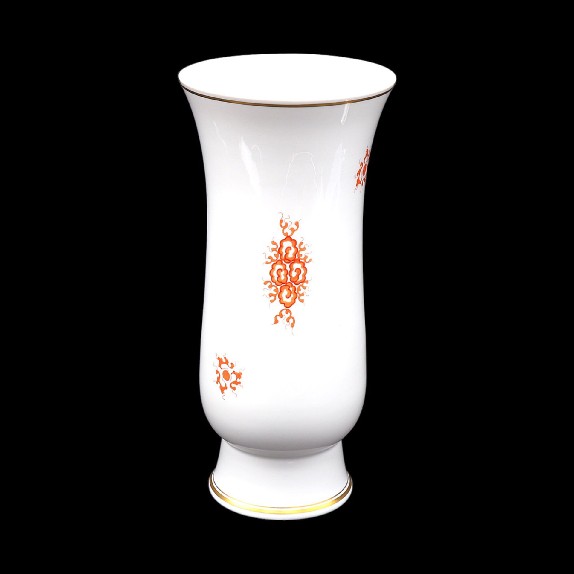 Meissen Vase mit rotem Mingdrachen - Bild 2 aus 3