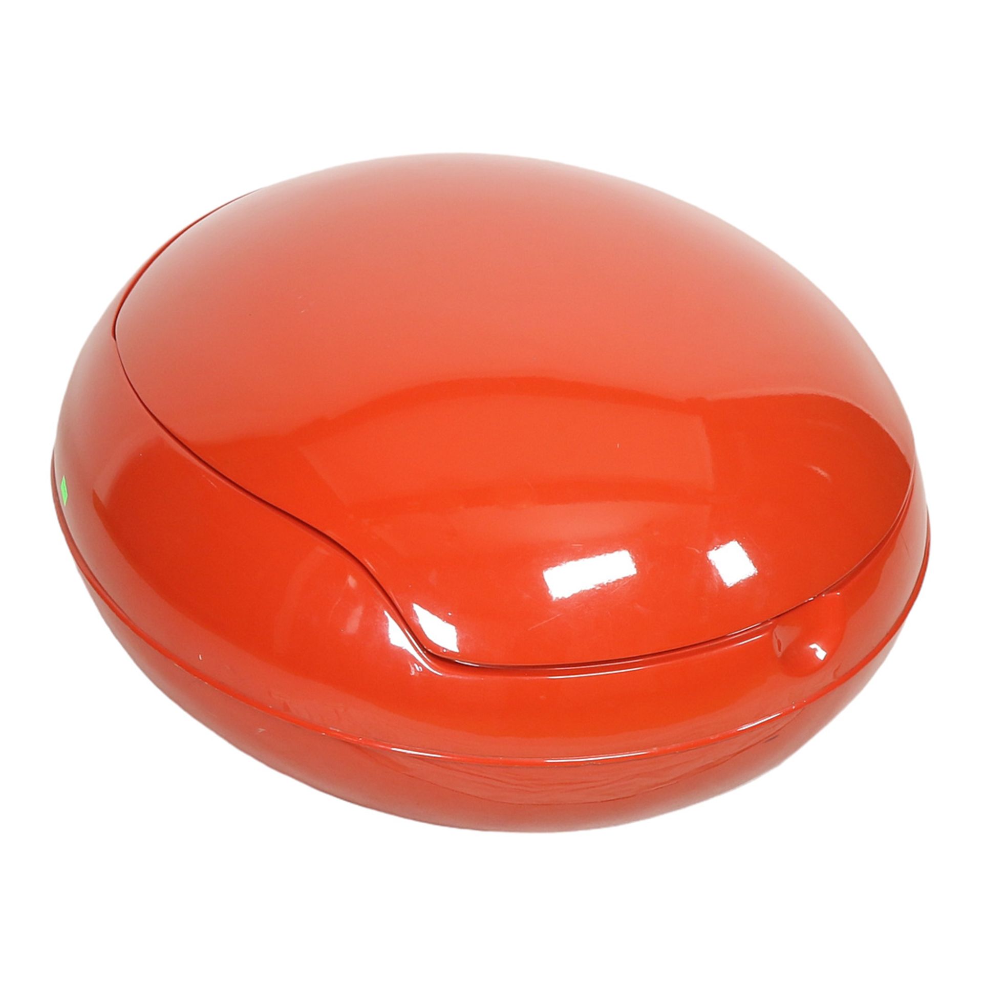 Rotes Senftenberger Ei / Garden Egg / Sitz-Ei, Kunststoff - Bild 6 aus 8