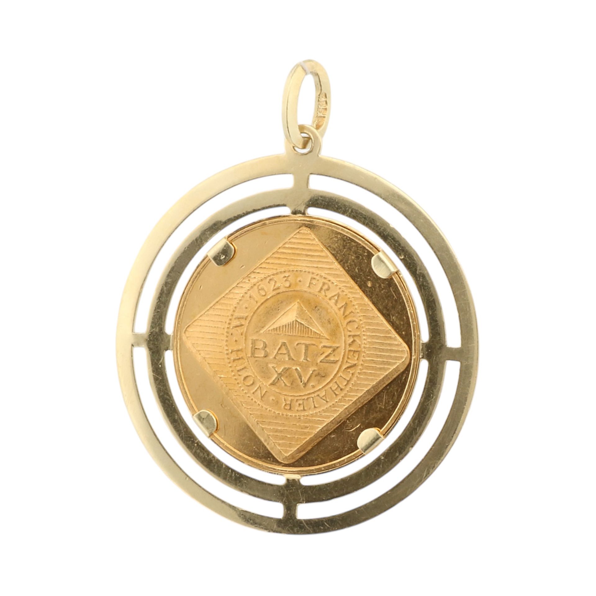 Pendant with medal - Image 2 of 2