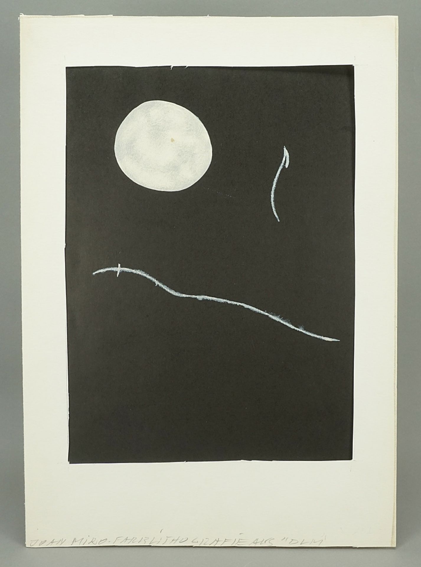 Joan Miró,  Vollmond über der Erde - Bild 2 aus 3