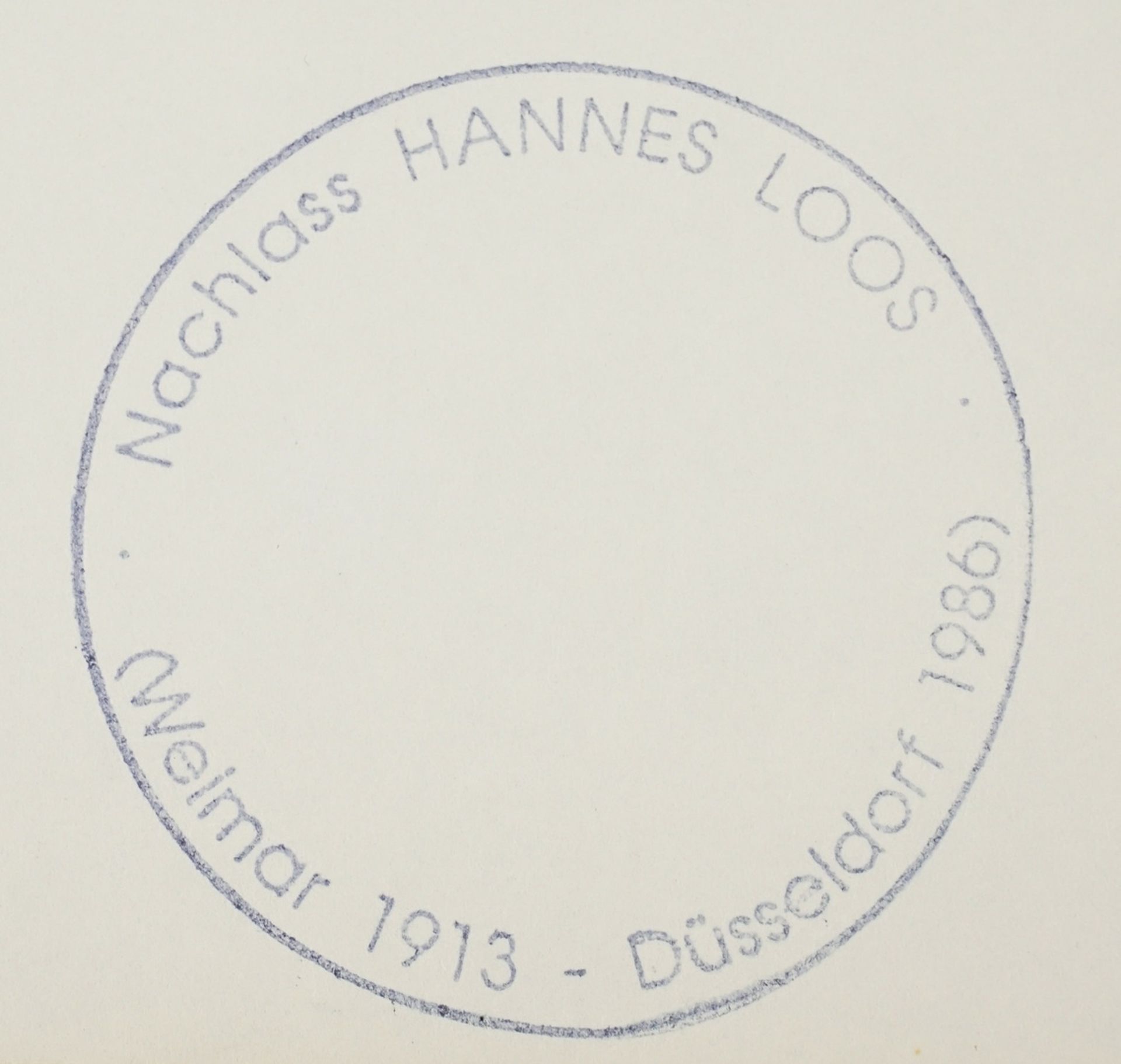 Hannes Loos (1913-1987), Seated Female Nude - Image 4 of 4