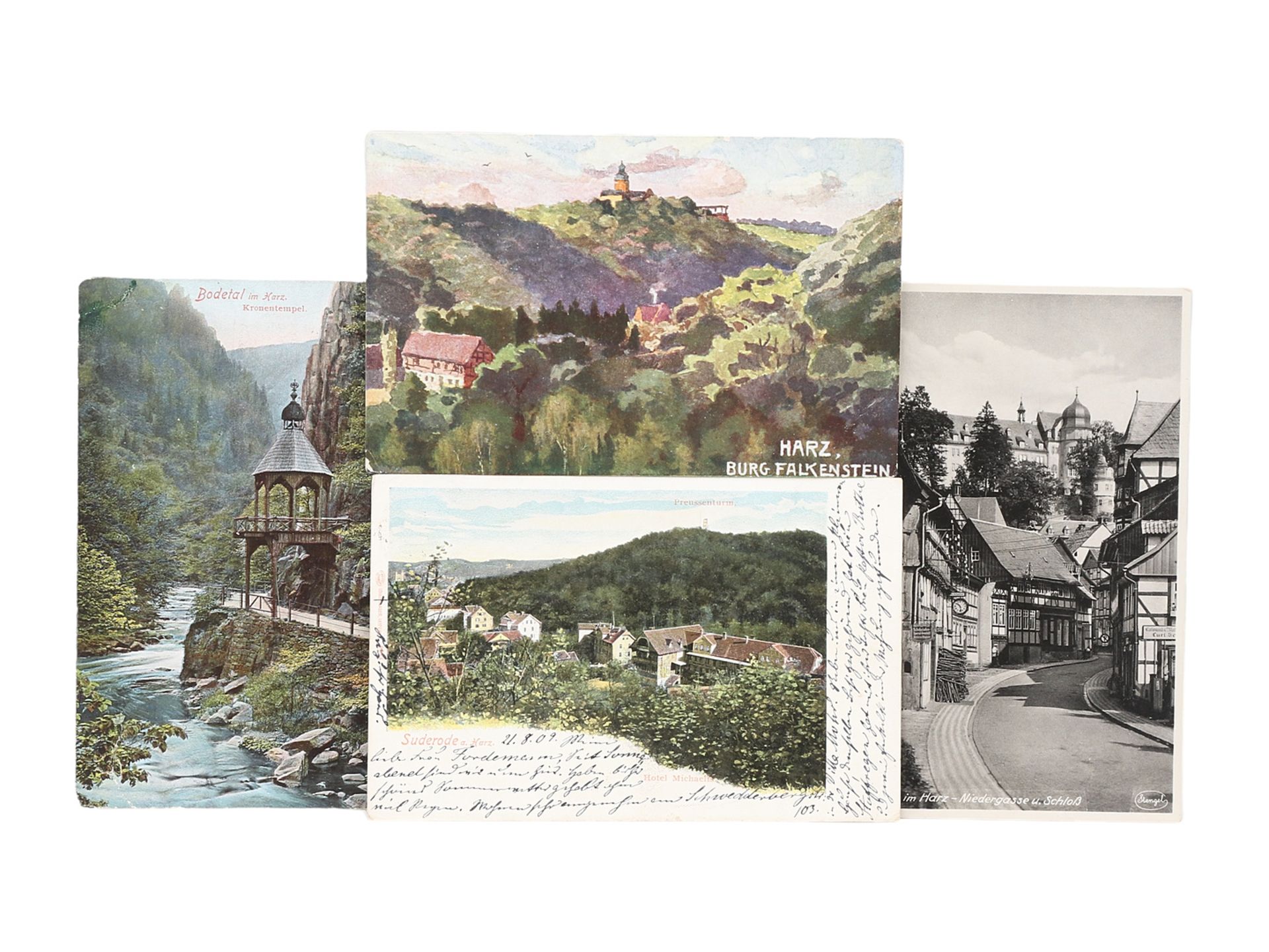 605 Ansichts- und Glückwunschkarten, um 1900-1930 - Bild 3 aus 5