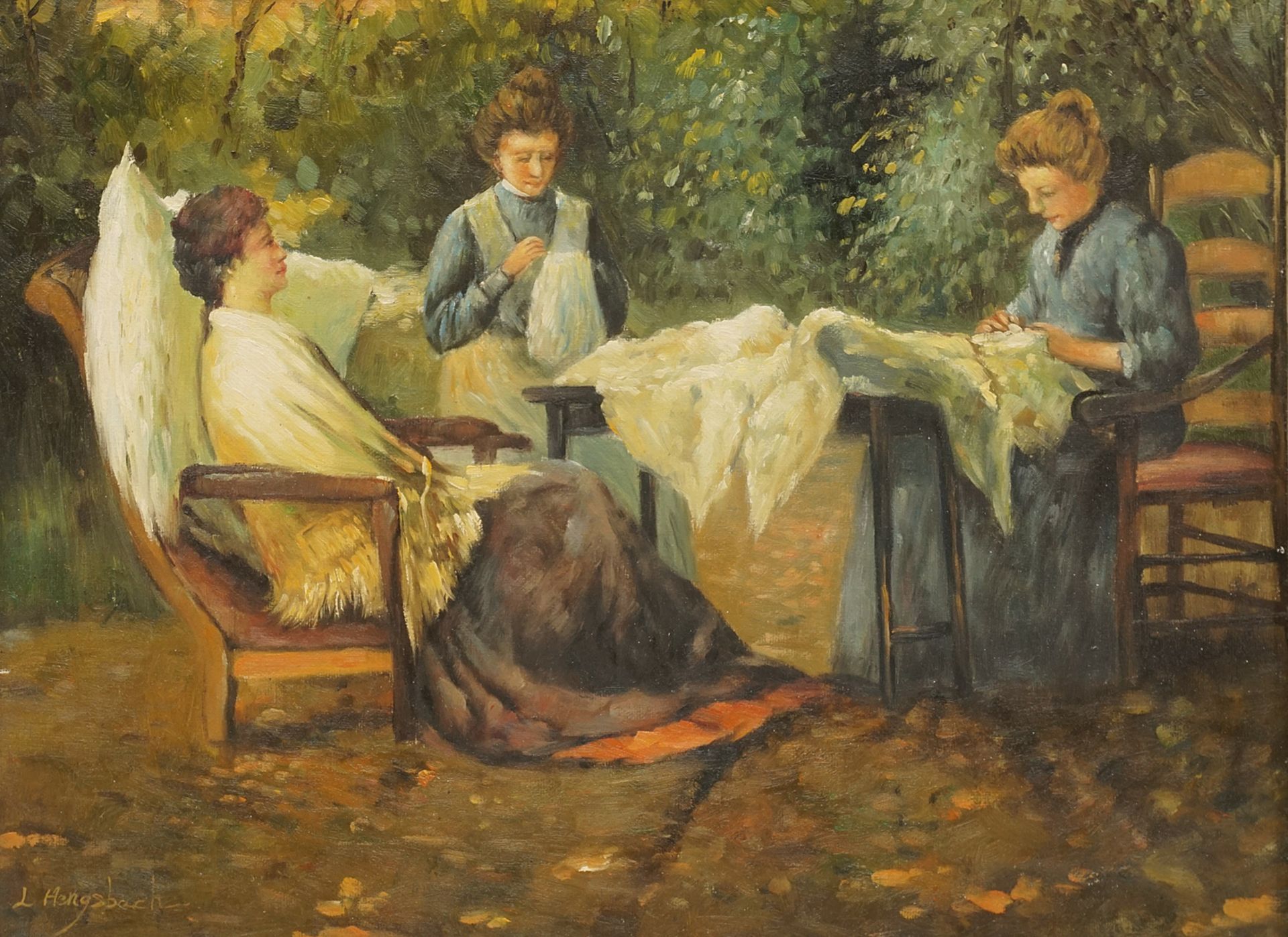 L. Hengsbach, "A quiet afternoon"