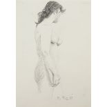 Hannes Loos (1913-1987), Standing Female Nude