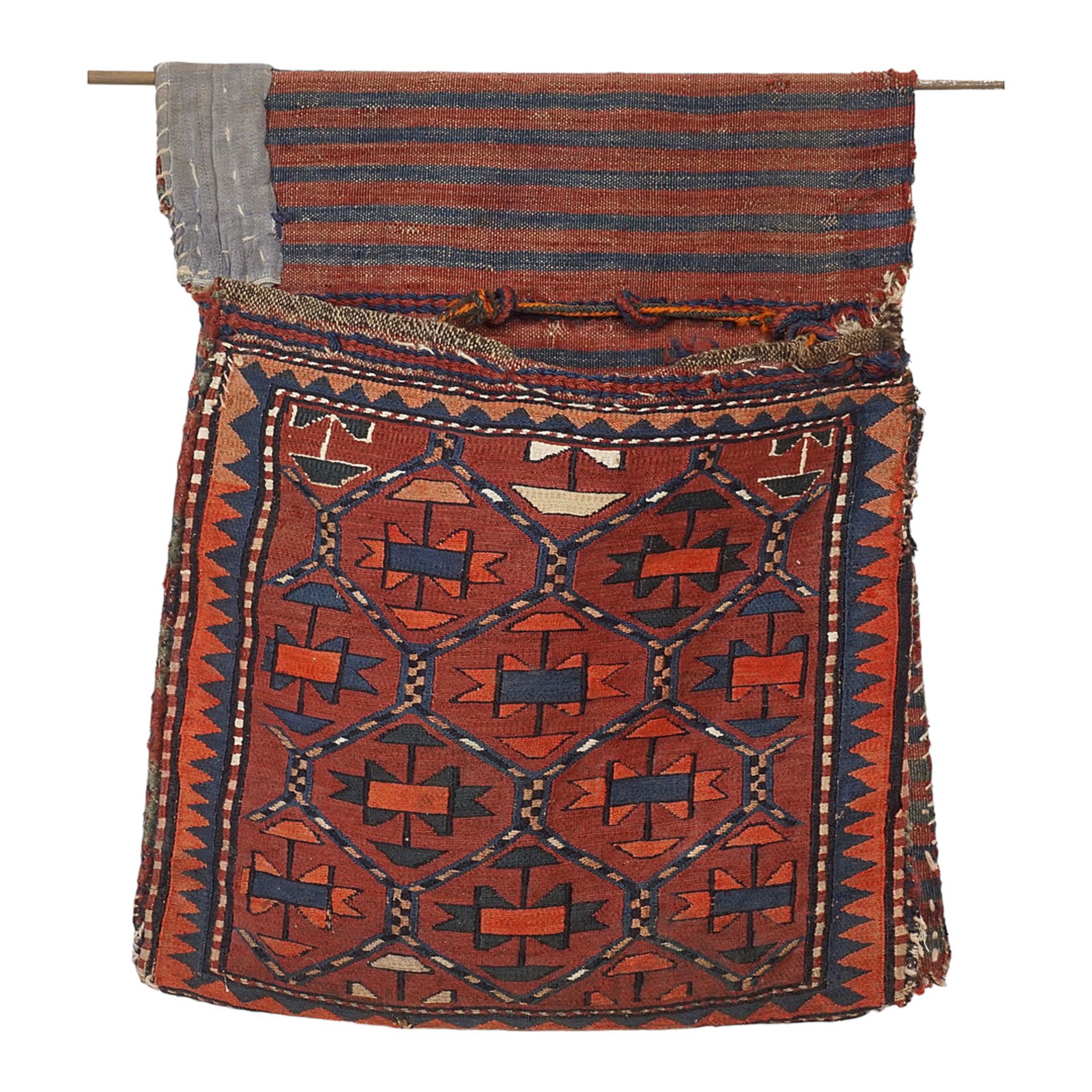 Tekke saddle bag / Torba Turkmenistan - Image 3 of 6